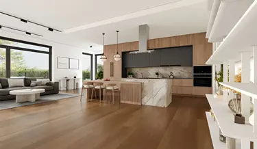 Licensed general contractor managing residential construction project with professional expertise