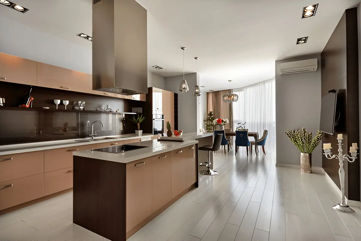 Custom kitchen remodeling project by a General Contractor in Dallas with enhanced functionality and storage
