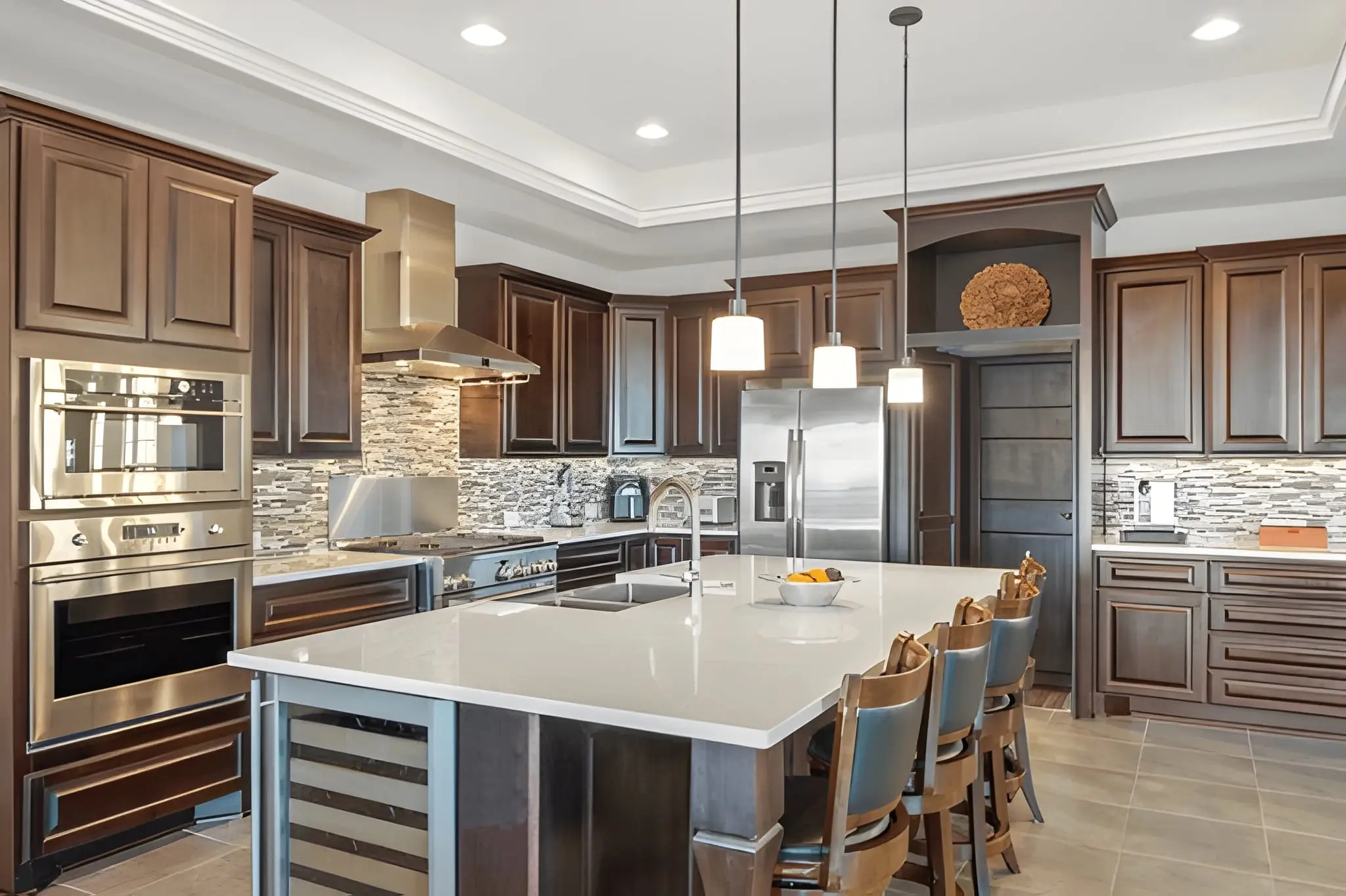 Custom kitchen upgrade designed and built by a General Contractor in Coppell for improved functionality